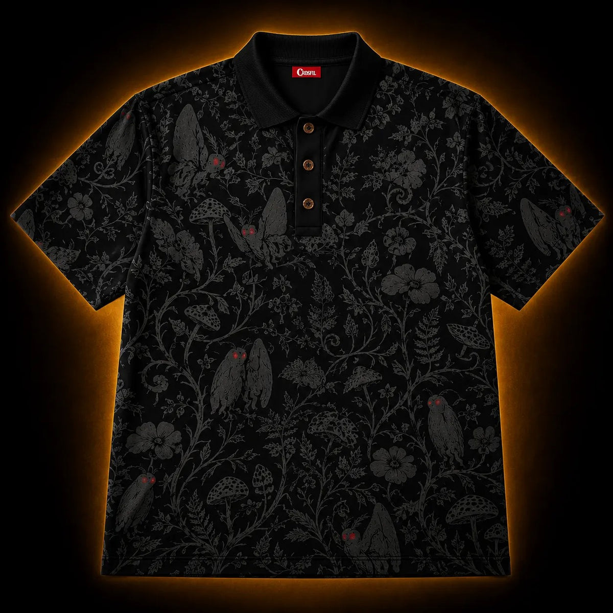Cryptid Botanical Shirt Polo Shirt Men_s Casual Clothes Gift For Husband