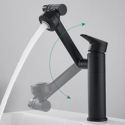 1080° Rotating Basin Faucet Brass Mixer for Bathroom