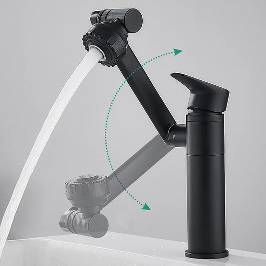 1080° Rotating Basin Faucet Brass Mixer for Bathroom