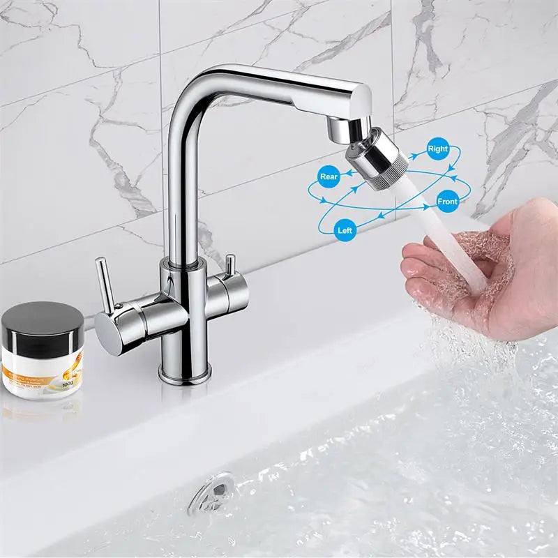 360° Swivel Faucet Aerator Solid Brass Kitchen Sink Nozzle