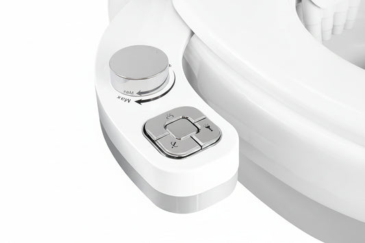 Ultra-Thin Bidet Attachment - 3-Function Non-Electric Sprayer
