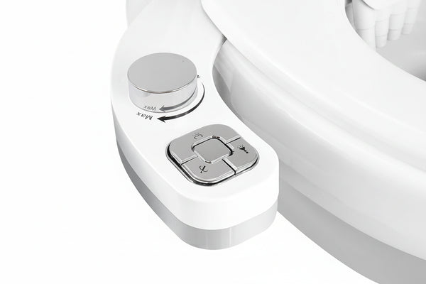Ultra-Thin Bidet Attachment - 3-Function Non-Electric Sprayer