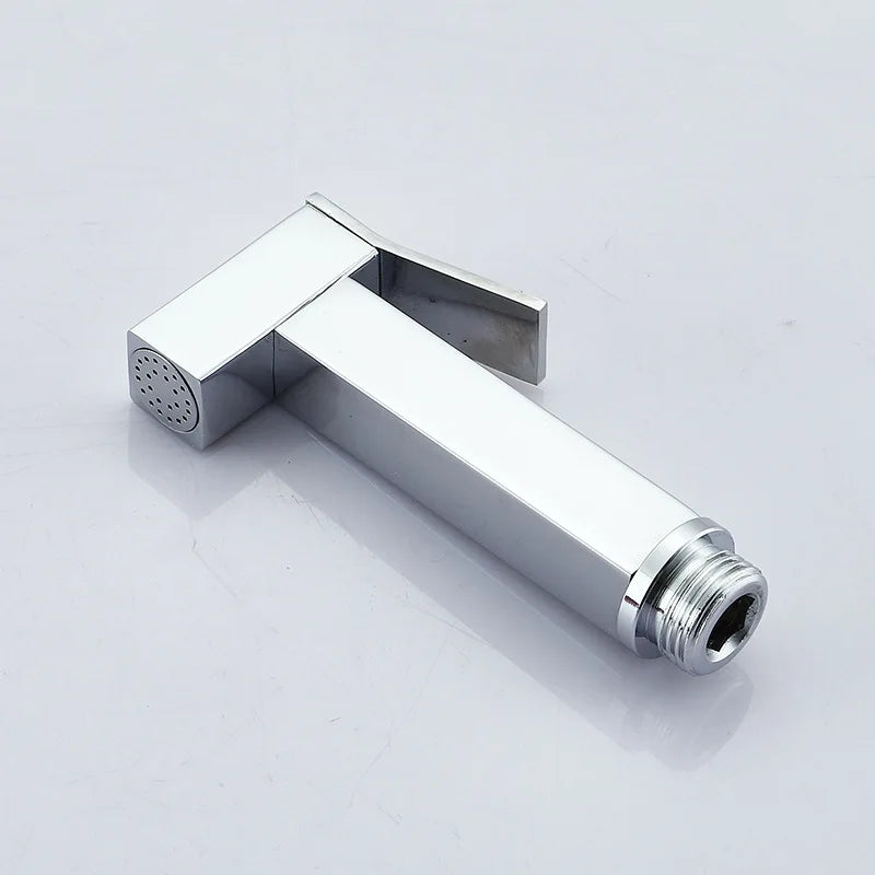Handheld Bidet Sprayer Set Brass Wall Mounted for Toilet