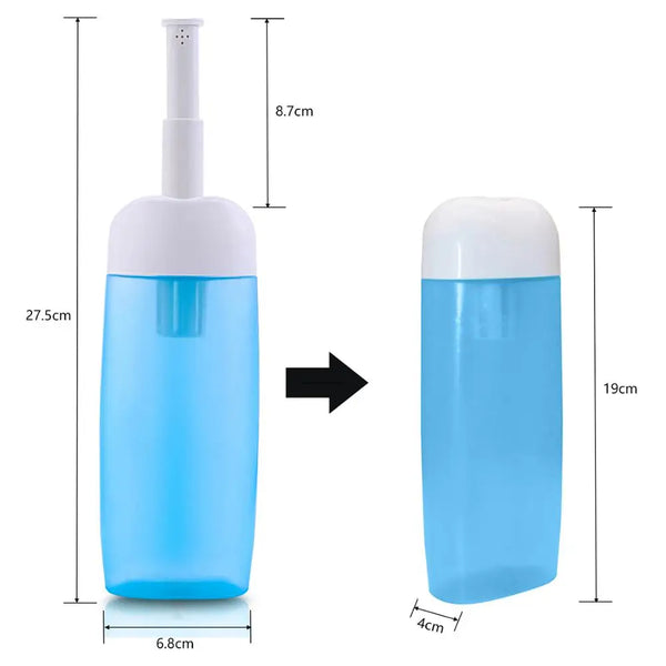 Portable Travel Bidet Bottle with Retractable Nozzle