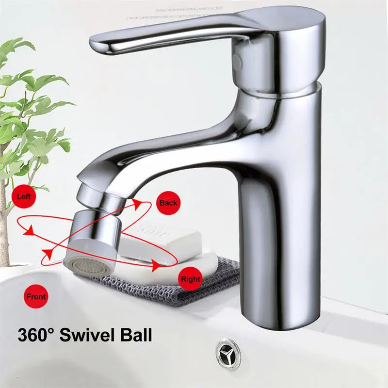 360° Swivel Faucet Aerator Solid Brass Kitchen Sink Nozzle