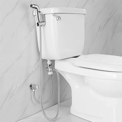 Handheld Bidet Sprayer Set Stainless Steel Dual Mode Toilet