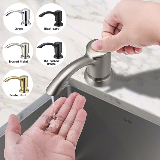 Built-in Kitchen Sink Soap Dispenser 360ml Refillable