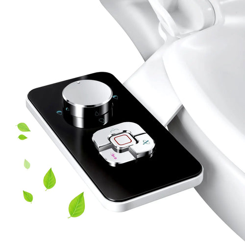Ultra-Thin Bidet Attachment Dual Nozzle Toilet Hygiene