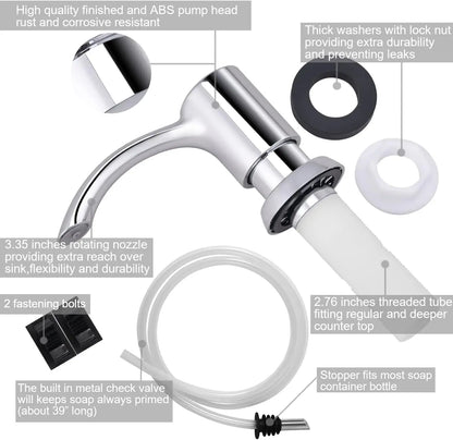 Built-in Soap Dispenser with 100cm Extension Tube - Kitchen