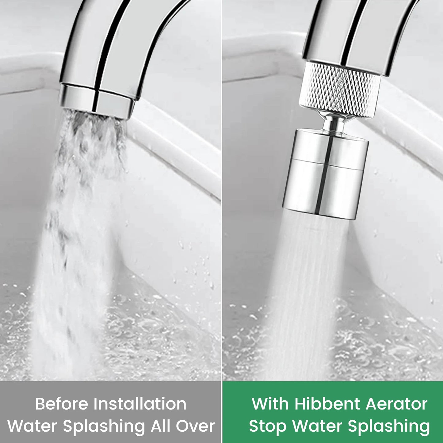 360° Rotatable Tap Aerator FM22 for Kitchen & Bathroom