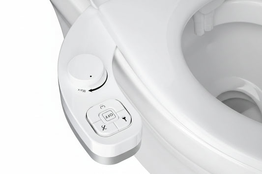 Ultra-Slim Bidet - Dual Nozzle Self-Cleaning Toilet Attachment