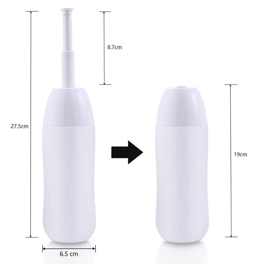 Portable Travel Bidet 400ml Handheld Personal Hygiene Bottle