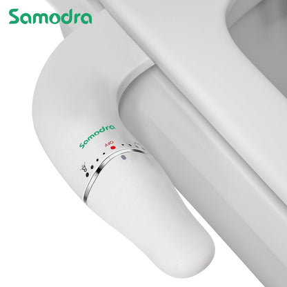 Ultra Slim Bidet Attachment - Dual Nozzle Non-Electric Sprayer