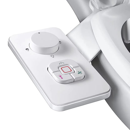 Ultra-Thin Bidet Attachment - Dual Nozzle Non-Electric Sprayer