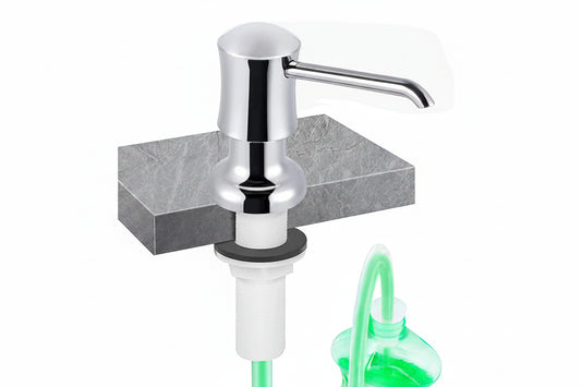 Built-in Kitchen Soap Dispenser with 40" Extension Tube