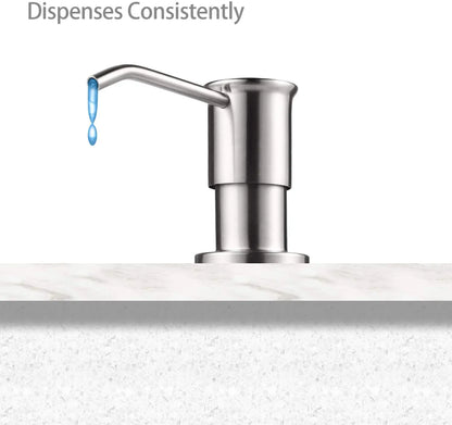 Built-in Kitchen Sink Soap Dispenser Stainless Steel 500ml
