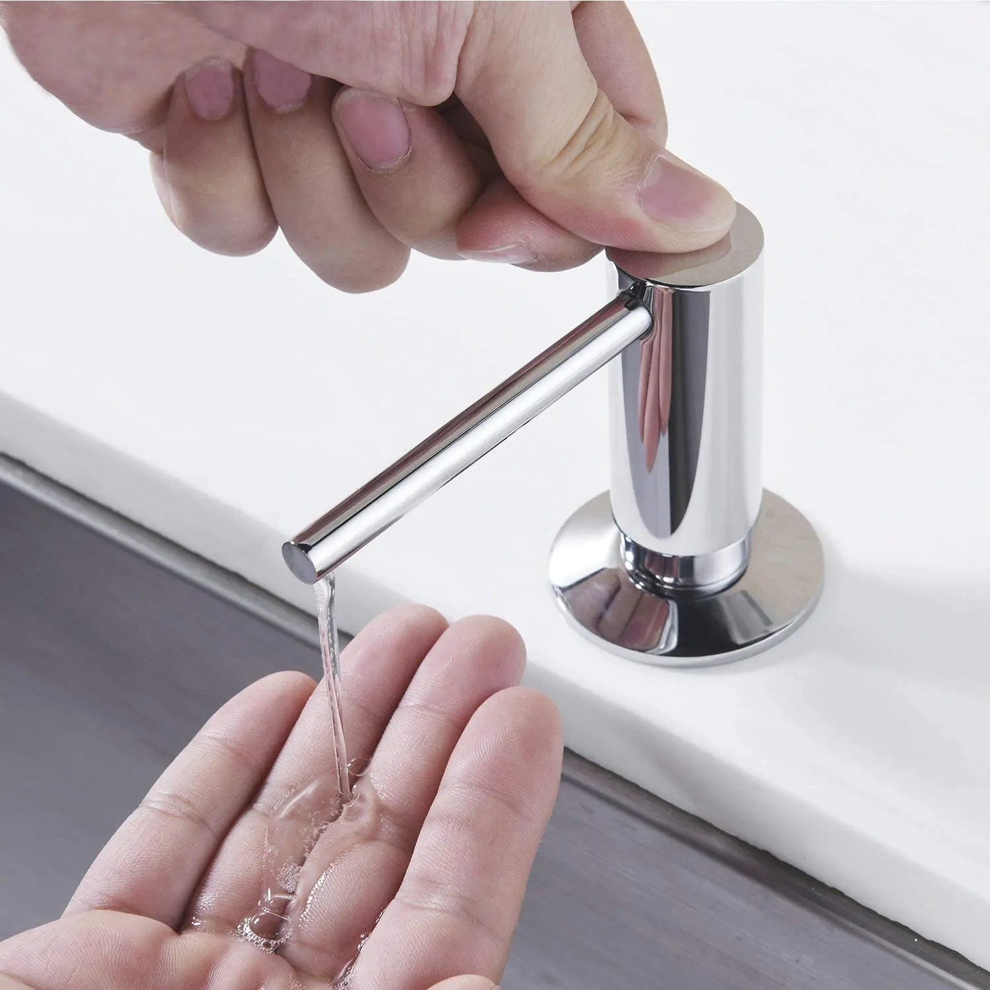 Brass Soap Dispenser Extension Tube Kit for Kitchen Sinks