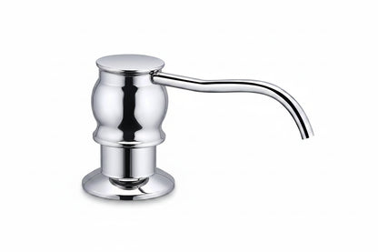 Kitchen Sink Soap Dispenser - Brass Pump & 17oz Bottle