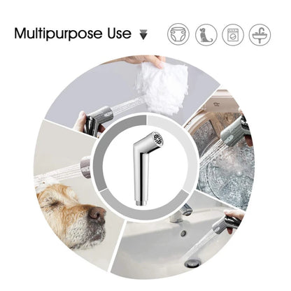 Handheld Bidet Sprayer Kit Stainless Steel Toilet Attachment
