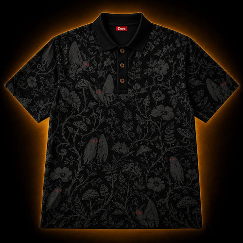 Cryptid Botanical Shirt Polo Shirt Men_s Casual Clothes Gift For Husband